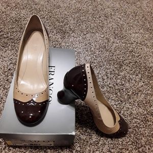 Unique oxford patent pumps